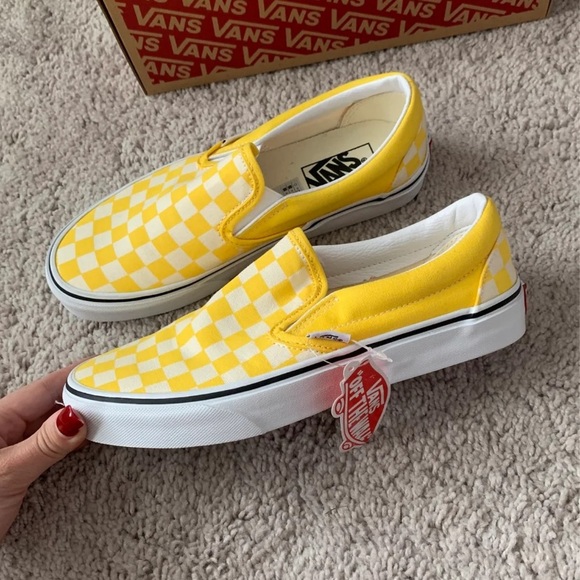 Vans Shoes - Vans Checkered Slip On’s 👟